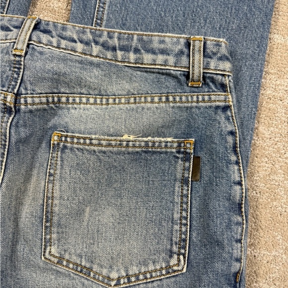 Saint Laurent YSL Y2K Exposed Button Fly Bootcut D27 Jean Sz 28 - Picture 10 of 10